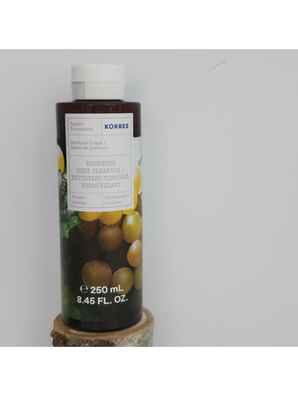 Korres Santorini Grape Renewing Body Cleanser 250 mL / 8.45 fl oz